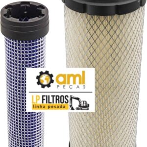 800153338 - ELEMENTO FILTRANTE DO AR - XCMG XE35U - PRIMARIO E SECUNDARIO