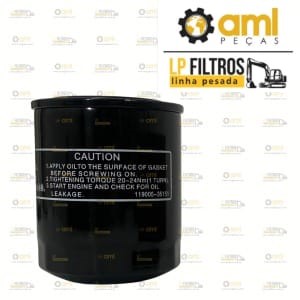 800156743 FILTRO DE OLEO - ESCAVADEIRA XE35U XCMG